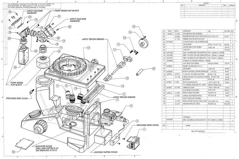 Machine Component For Drawing Create models and manufacturing drawings for machine components