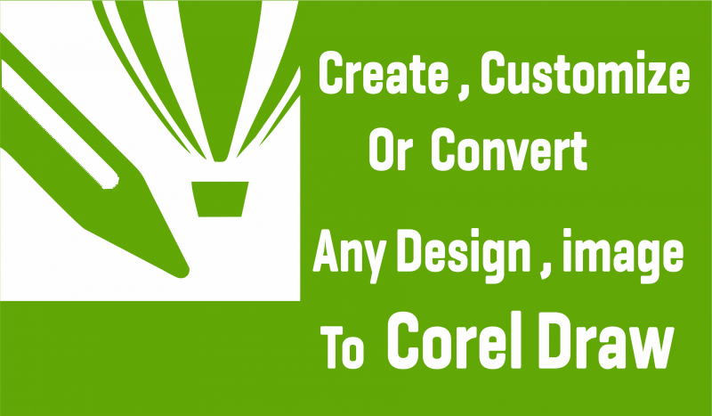 Convert or Customize your logo , image , design to Coreldraw Convert or Customize your logo , image , design to Coreldraw