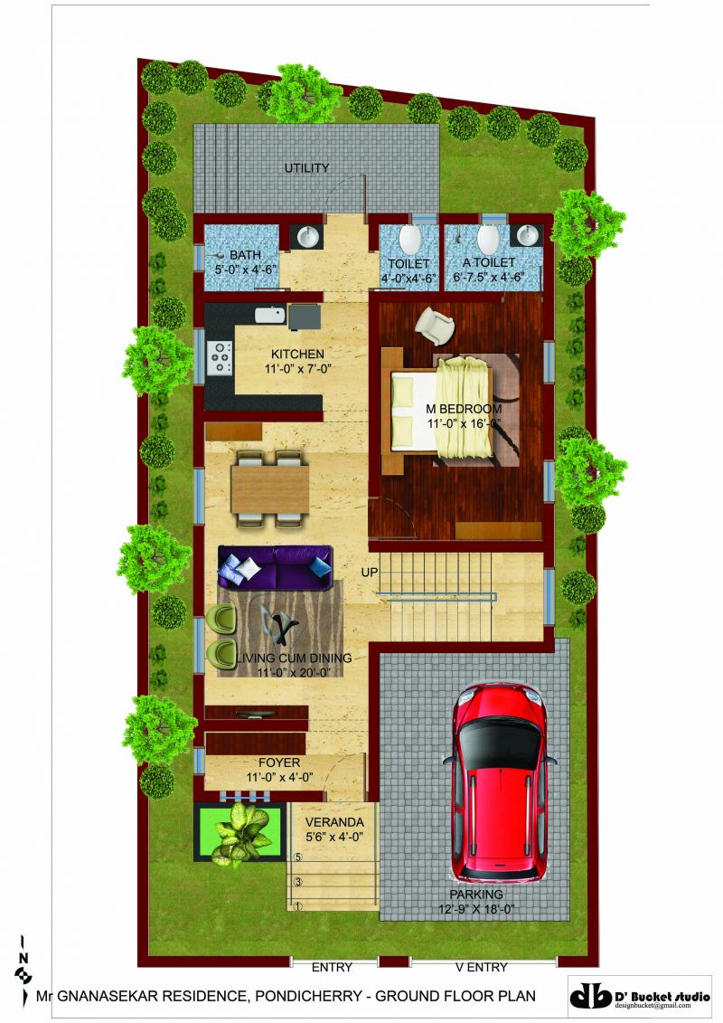 I Can Render Floor Plans In Photoshop For Architectural Presentations