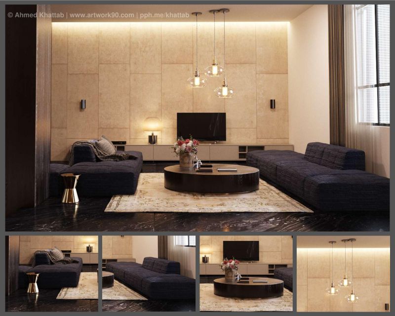 Design and visualize house ,apartment ,offices & restaurants by Ahmed ...