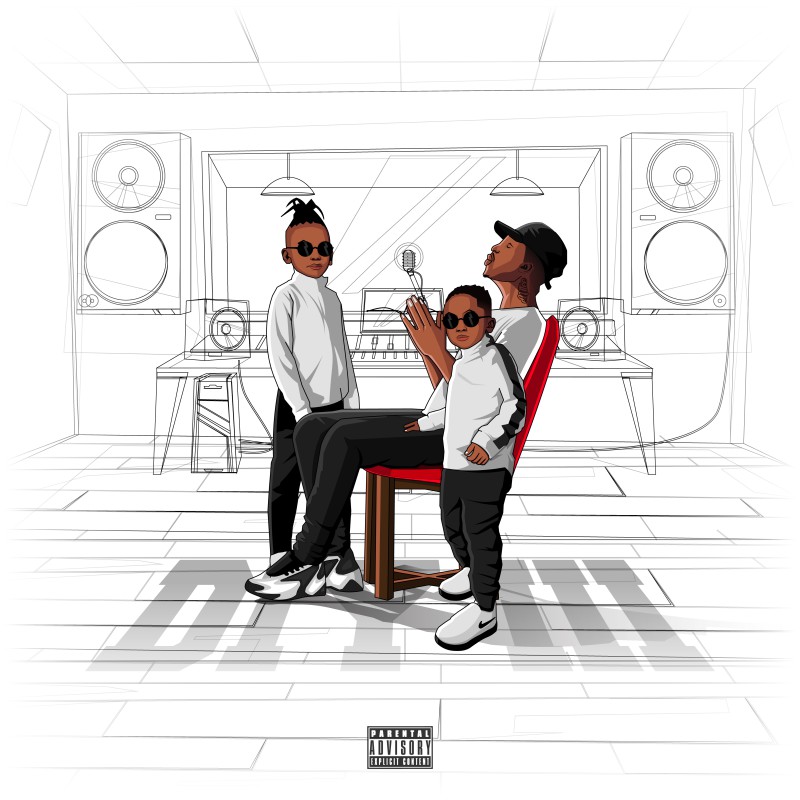 Emtee DIY 3 Album Art by Lawrence Mahlangu Truelancer