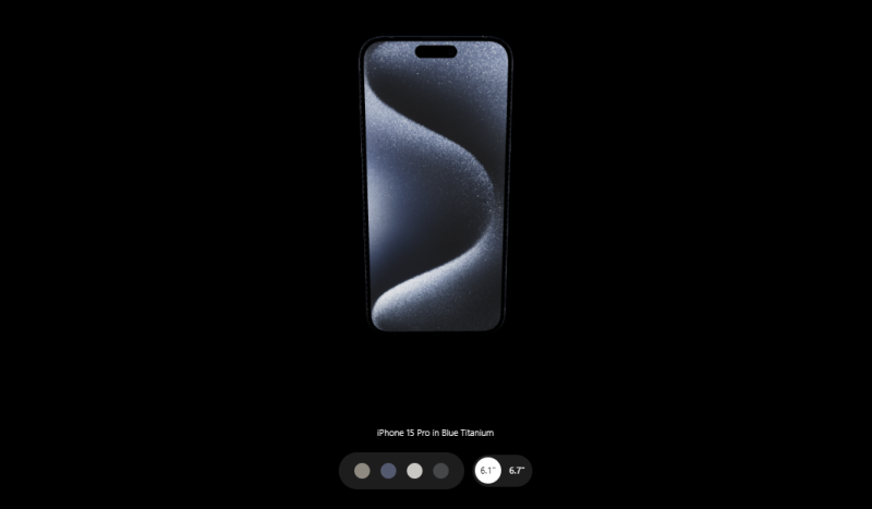 Apple iPhone 15 Animated landing Page | Excellent UI & UX | Using React ...