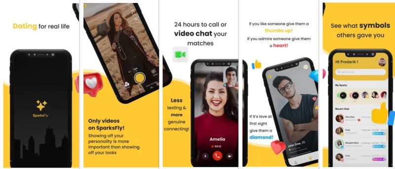 SparksFly [Meet. Date. Love]: by Shubham Jain | Truelancer