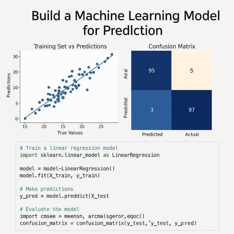 Building a Machine Learning Model for Prediction