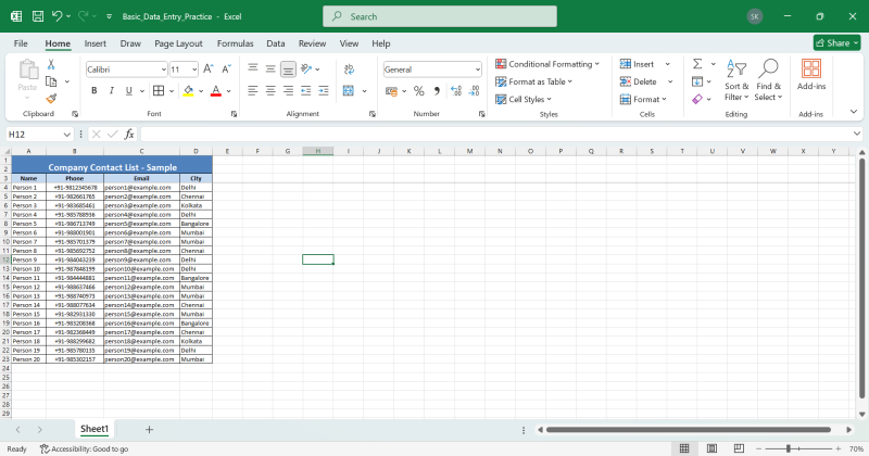 Sample Projects: Excel Formatting, Pivot Tables, and Data Cleaning. by ...