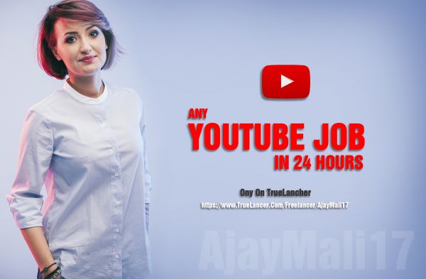 I will do any YouTube Job in 24 Hours