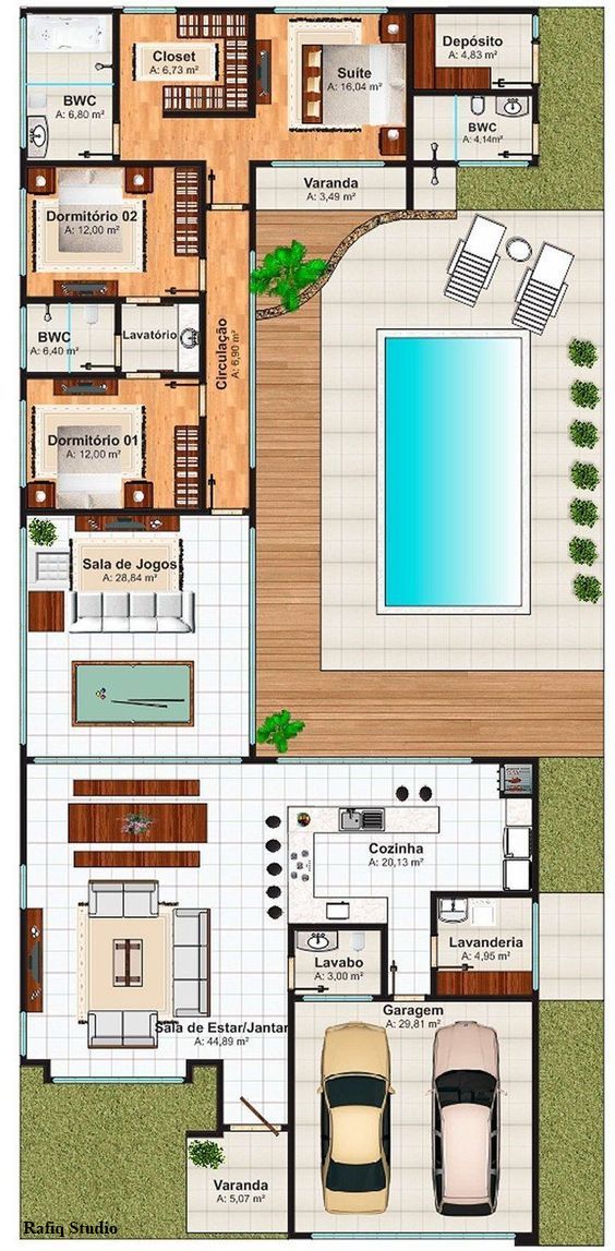 i will design a perfect drawing for your House in 2D format as well as in Render form