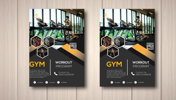 I will design Fitness, Gym, Sports, Yoga. Flyer and Poster