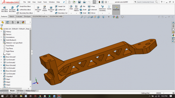 Solid-works 3D Designing/Modelling & Assembly 