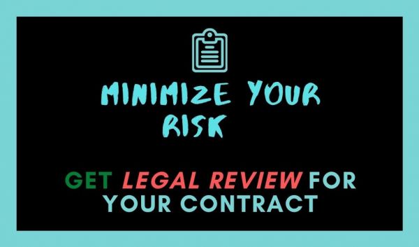 review contract to minimize risk