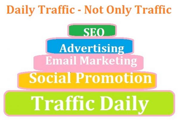 100,000 Visitors Traffic For your website Get more Sales and better ranks