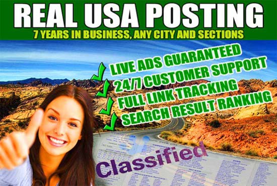Classified Ad Posting Service