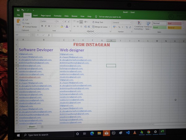 Data Entry / Email marketing / web Research / Excel /  Lead Generation / copy paste