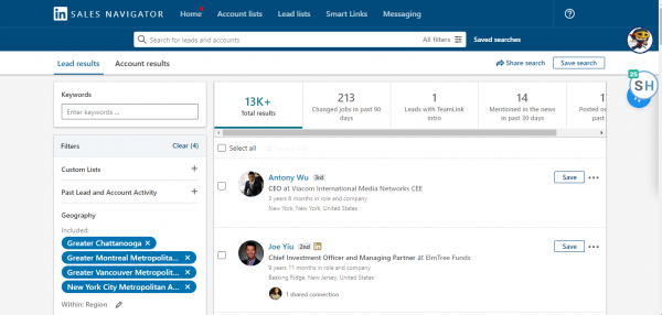 B2B Lead Generation By Using LinkedIn Sales Navigator