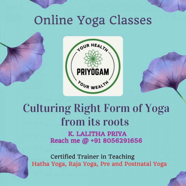 Prenatal & Postnatal Yoga, Wellness Yoga, Pranayama, Meditation, Disease Management,.