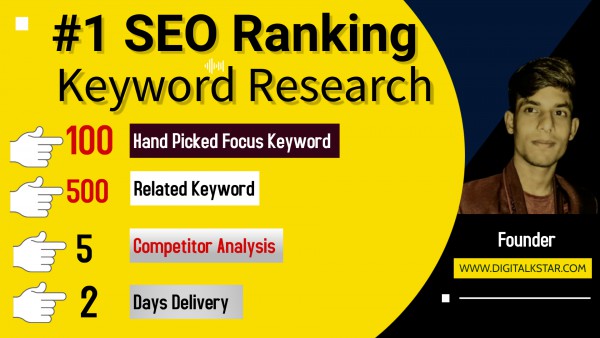Get 100 Best High Searches and Low competition Keywords For Articles and Websites.