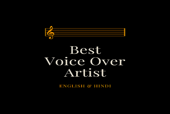I will deliver Neutral  Indian Voice Over in Hindi, English & Malayalam in 1 day.