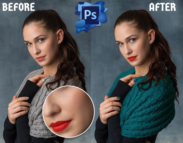 I can do photo retouching and editing professionally