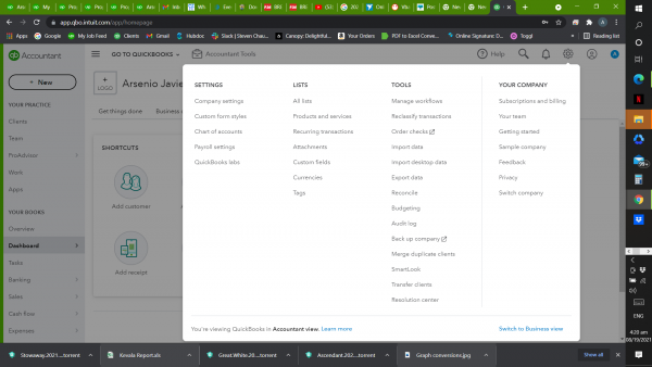 Monthly Bookkeeping in Xero or Quickbooks Online