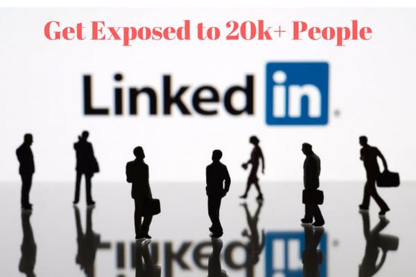 I will promote you or your posts on my 22k linkedin profile