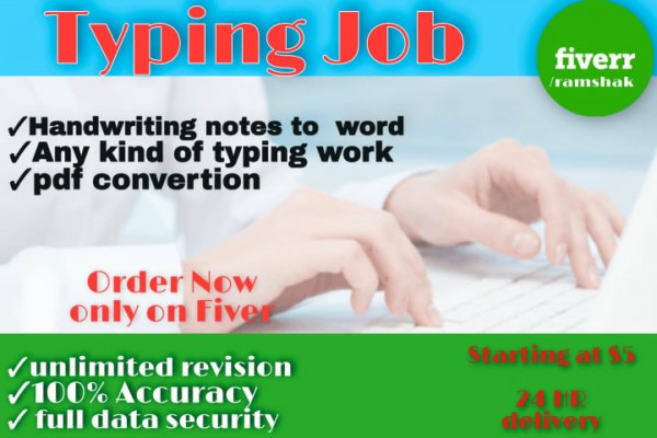 I will do Microsoft office work, word, excel, ppt