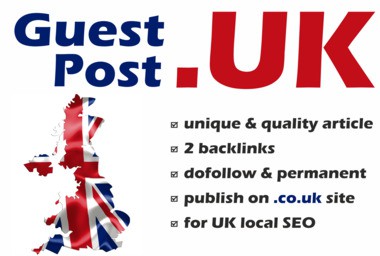 I will do guest post on original UK websites