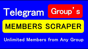 I will be your telegram scraper and group member adder