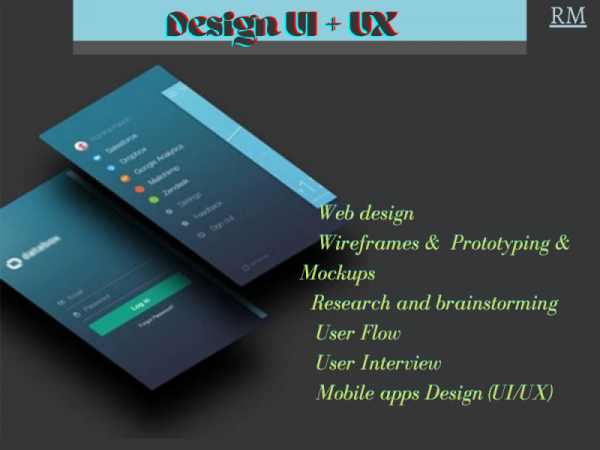 I will design UI UX for your mobile apps, web, any friendly design