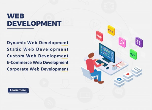 I can develop complete website for your business.