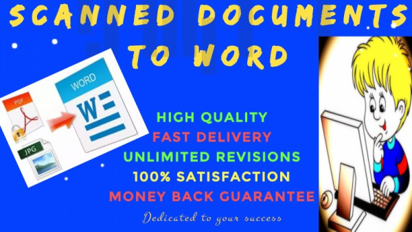 I will convert pdf to word doc, word to pdf