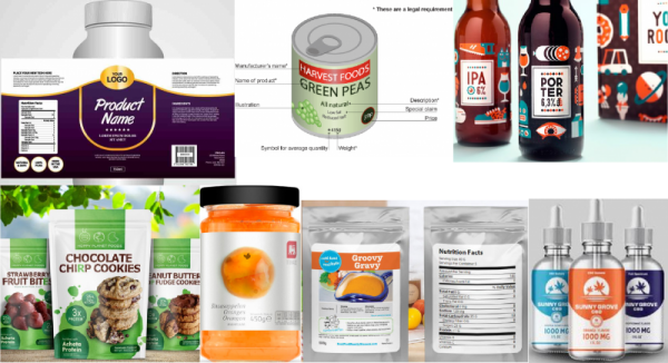 CREATE LABEL AND PACKAGING DESIGN