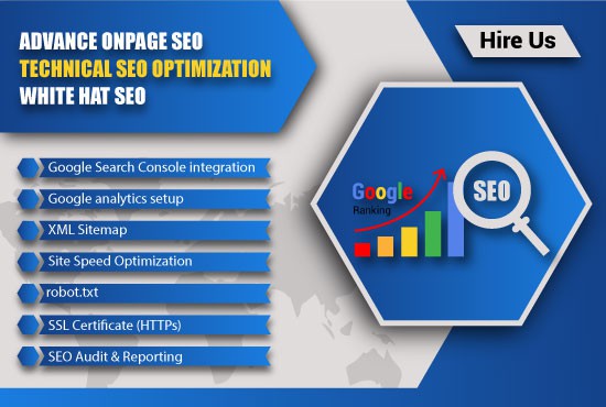 I will Do onpage SEO & technical search engine optimization of your WordPress website