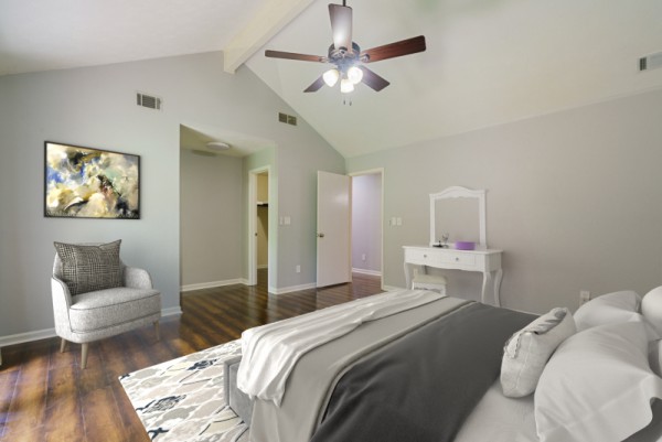 I will do realistic virtual staging for your listing