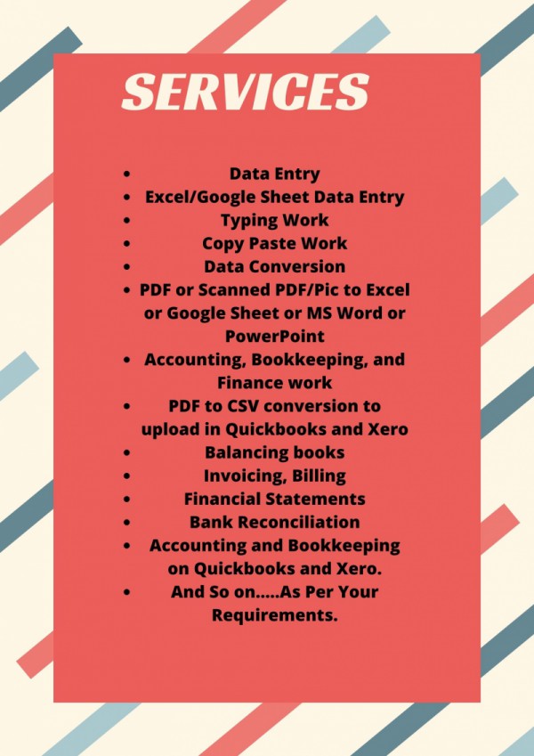 Bookkeeping in Quickbooks online and xero