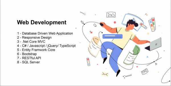 I will do custom database driven web application for you