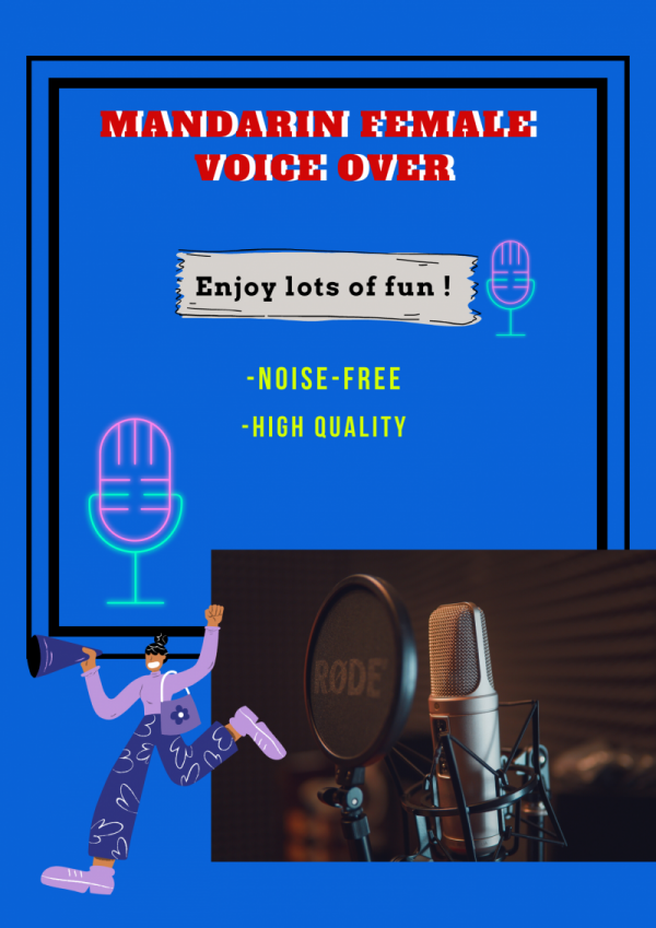 i will do record mandarin female voice