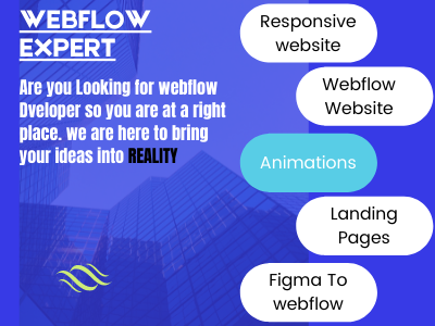 I will make complete webflow website with animation