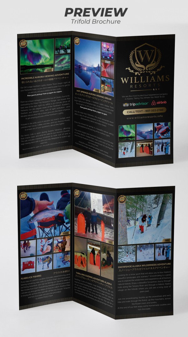 YOU WILL GET PROFESSIONALLY DESIGNED BROCHURE