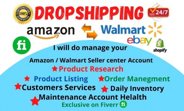 I will do Amazon to Walmart drop shipping ,shopify expert, manage your store a to z