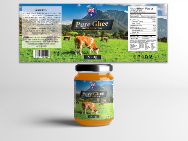 product label design