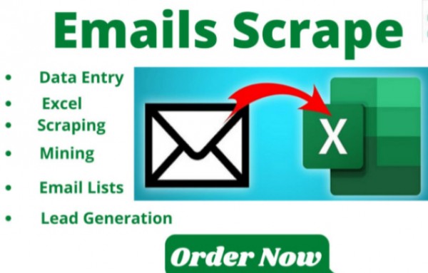 I will find email lists address, email scraping, excel data entry, virtual assistant