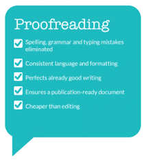 Proofreading and Editing 2 pages of work