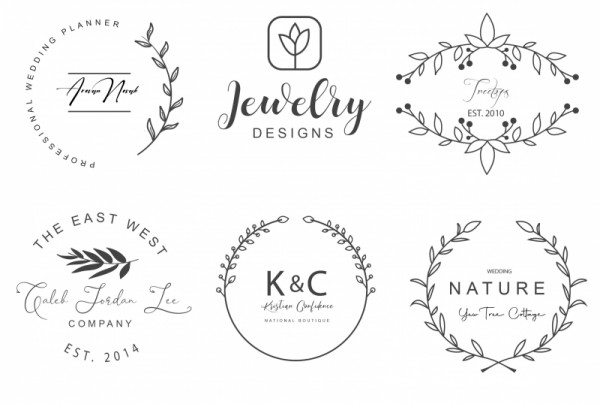 I will do hand drawn, signature, botanical logo