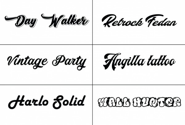 I will design hand lettering typography calligraphy logo