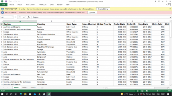 Data Entry, Content Writing, Copy Paste in Excel