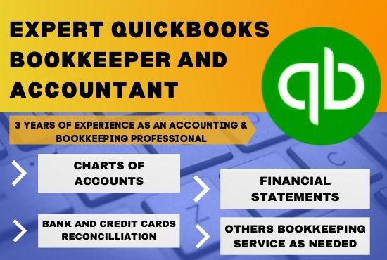 I can do Quickbooks online Bookkeeping