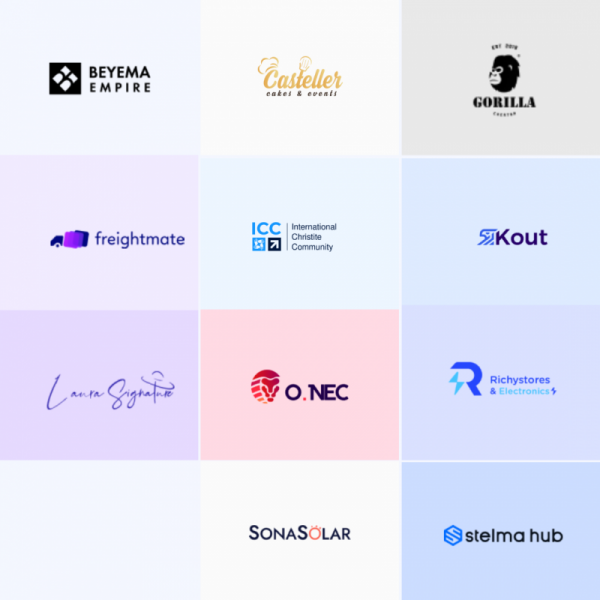 I can create a professional logo for your brand