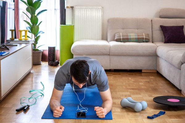 I will make you an eight week home workout and diet plan