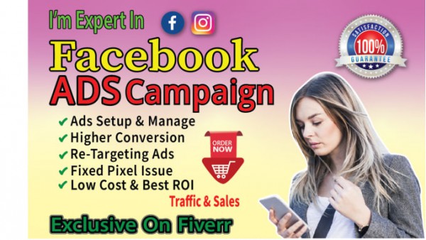 I Will Run Facebook Ads Campaign, Manage Addis Campaign, Facebook Ads