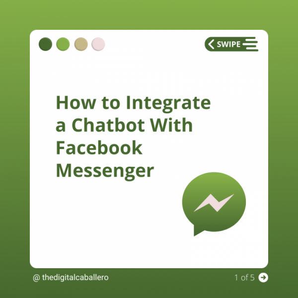 You will get a chatbot integrated into your Facebook Messenger.
